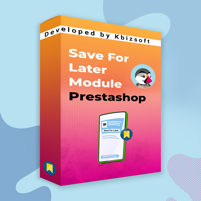 Save For Later Module Prestashop