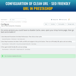 Clean Url - SEO Friendly URL in Prestashop
