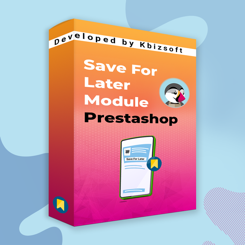 Save For Later Module In Prestashop